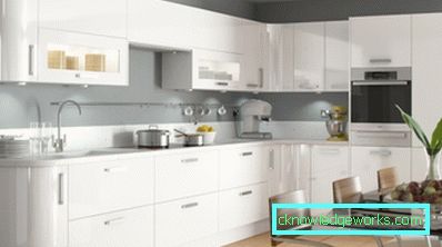 White kitchen furniture