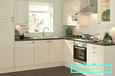 White kitchen furniture