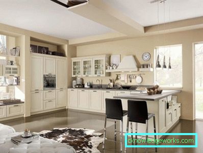 White kitchen furniture