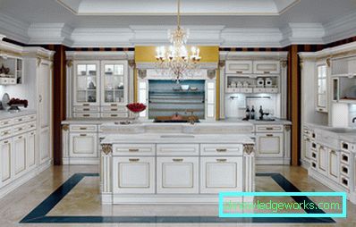 White kitchen furniture