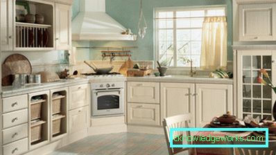 White kitchen furniture