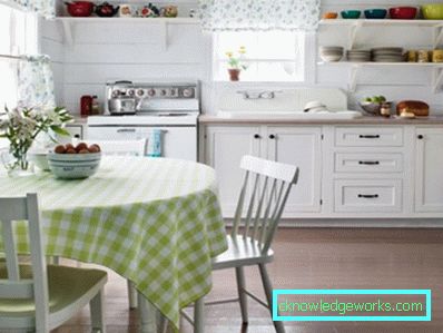 White kitchen furniture