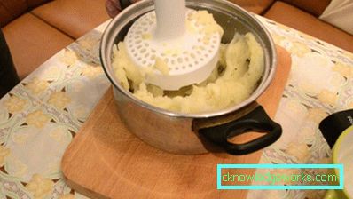 Blender with nozzle for mashed potatoes