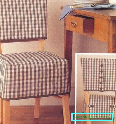 Covers for chairs in the kitchen Covers for chairs in the kitchen