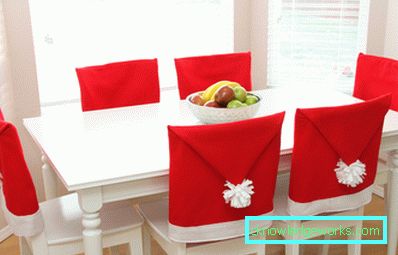 Covers for chairs in the kitchen Covers for chairs in the kitchen
