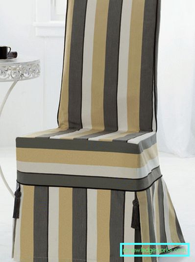 Covers for chairs in the kitchen Covers for chairs in the kitchen