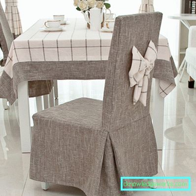 Covers for chairs in the kitchen Covers for chairs in the kitchen