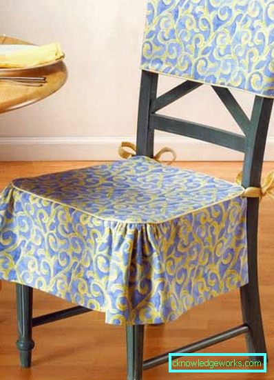 Covers for chairs in the kitchen Covers for chairs in the kitchen