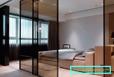 Bedroom in the style of High Tech - 86 photos of bright ideas of stylish interior