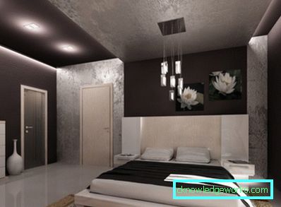 Bedroom in the style of High Tech - 86 photos of bright ideas of stylish interior