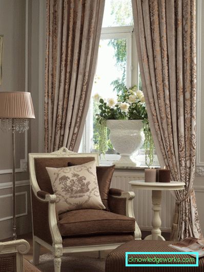 Double curtains in the interior - 55 photos of the best design options