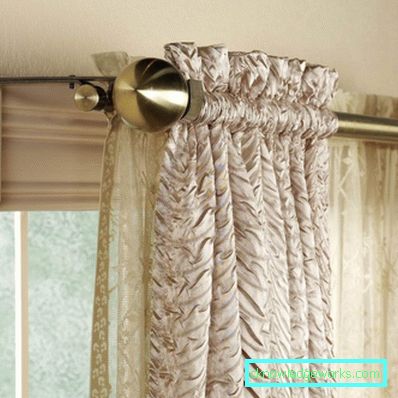 Double curtains in the interior - 55 photos of the best design options