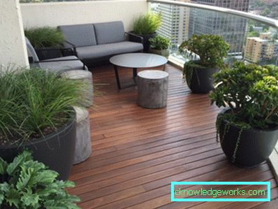 The walls on the balcony - 88 photos of ideas of stylish design