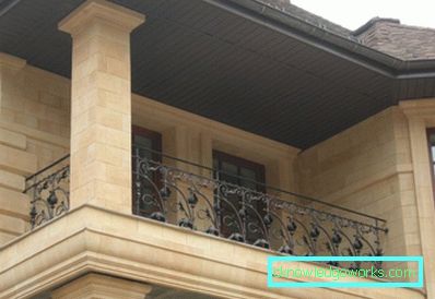 Forged balconies - features of this design for 80 photos