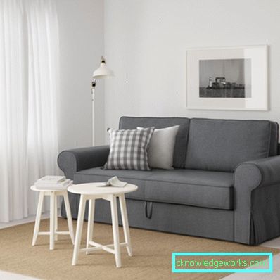 IKEA sofas in the interior - 100 best design ideas