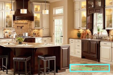 37-Kitchen in beige tones (photo) comfort