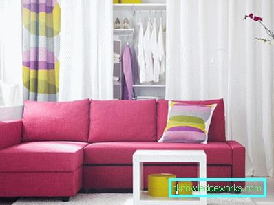IKEA sofas in the interior - 100 best design ideas