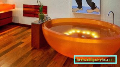 Orange bathroom - 75 photos of new designs of beautiful 2017