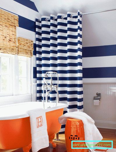 Orange bathroom - 75 photos of new designs of beautiful 2017