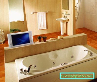 Orange bathroom - 75 photos of new designs of beautiful 2017