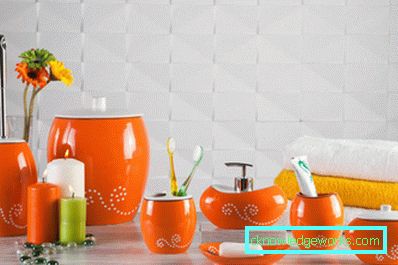 Orange bathroom - 75 photos of new designs of beautiful 2017
