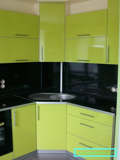Green kitchen - 84 photos of the best design of modern design