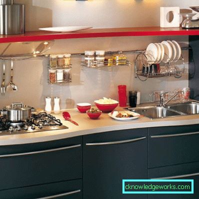 Kitchen design without overhead cabinets