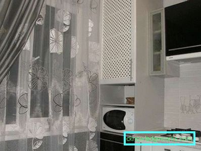Kitchen design with gas boiler