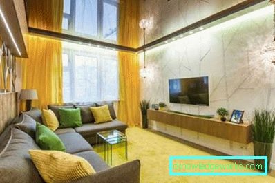 Design curtains for the living room - photos of the new 2017 and fashion trends