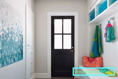 Design of a narrow corridor in the apartment - real photos