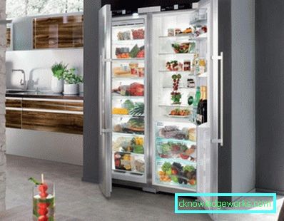 Two-door built-in refrigerators