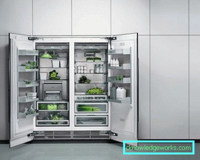 Two-door built-in refrigerators