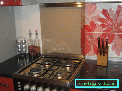 274-Gas pipe in the kitchen - 70 photos