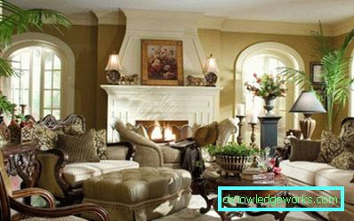 Classic style living room - interior photo and design features