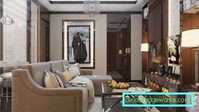 35-living room in art deco style - 130 photos
