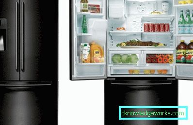Black Glass Refrigerators
