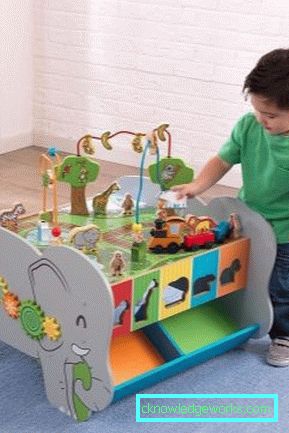 Game tables for children