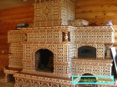 Tiles for the stove: types and design