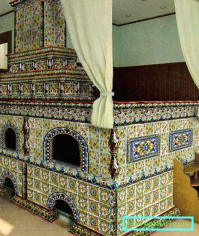 Tiles for the stove: types and design