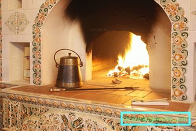 Tiles for the stove: types and design