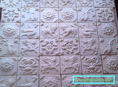 Tiles for the stove: types and design