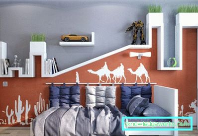 How to equip a children's room - the choice of color
