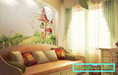 How to equip a children's room - the choice of color
