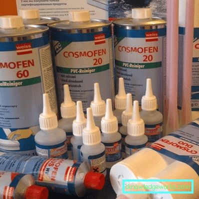 Cosmophen glue: characteristics and scope