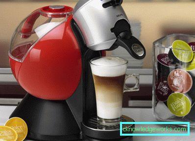 Coffee makers of different colors