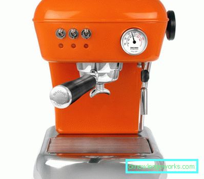 Coffee makers of different colors