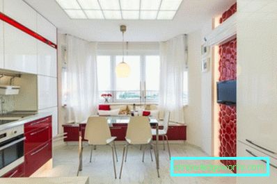 299-Burgundy kitchen - 60 photos