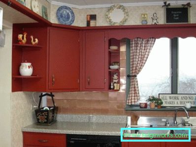 299-Burgundy kitchen - 60 photos