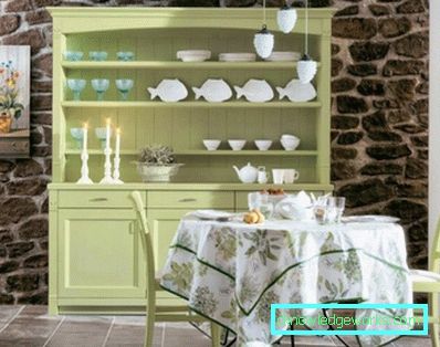 369-Kitchen pistachio color - 45 photos