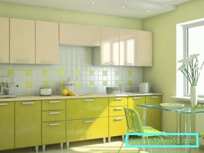 369-Kitchen pistachio color - 45 photos